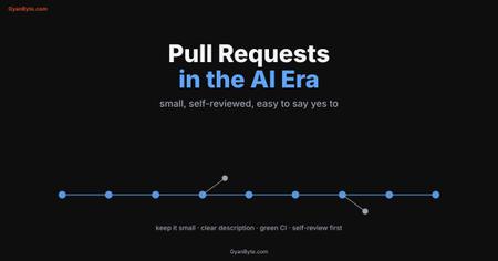 Pull Request Best Practices in the AI Era