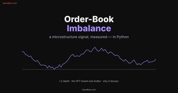 Order-Book Imbalance: A Microstructure Signal (in Python)