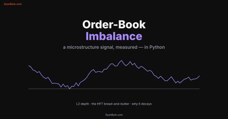 Order-Book Imbalance: A Microstructure Signal (in Python)