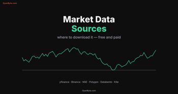 Market Data: Types & Where to Download It (Free and Paid)